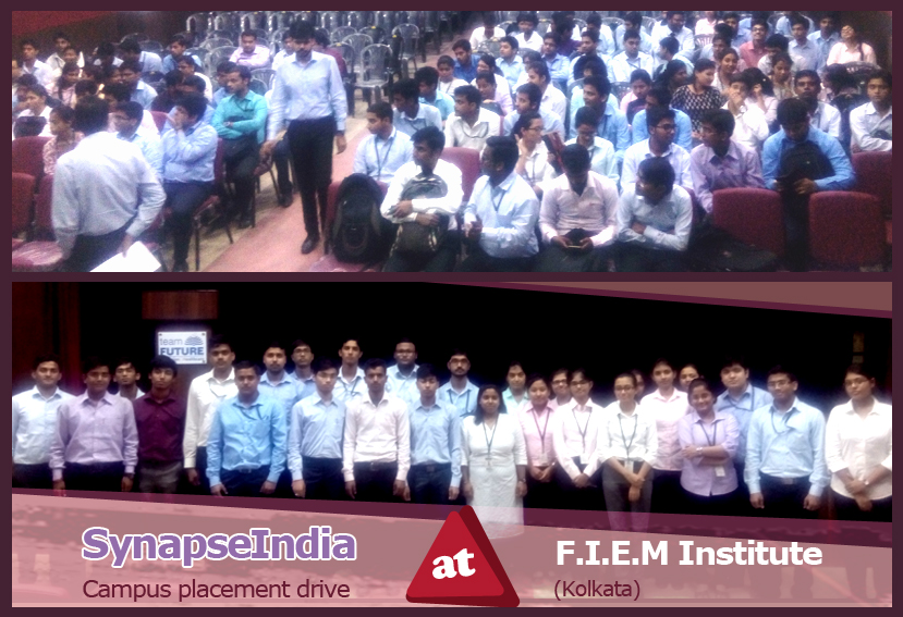 SynapseIndia Campus Placement Drive at FIEM