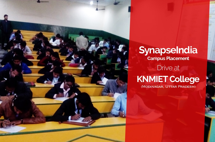 SynapseIndia Campus Placement Drive at KNMIET