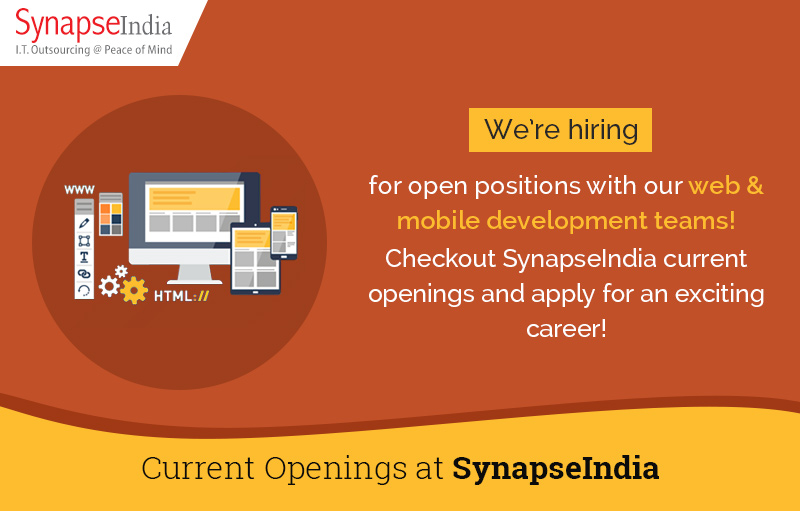 SynapseIndia Current Openings 