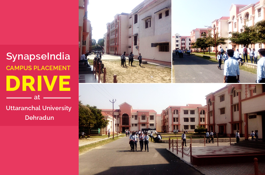SynapseIndia Recruitment Drive at Uttaranchal University
